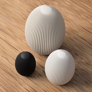 Ou de Paște 3D cu margini striate - casă & stil de viață - decorațiuni de casă - decorațiuni de masă și rafturi - decorațiuni de masă - Artynos.ro