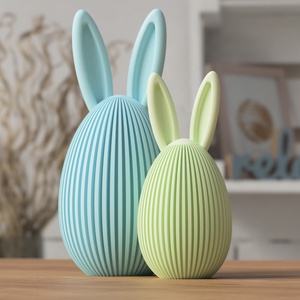 Ou de Paște 3D cu urechi de iepuraș - casă & stil de viață - decorațiuni de casă - decorațiuni de masă și rafturi - decorațiuni de masă - Artynos.ro