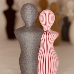 Statuie 3D barbat-femeie de dimensiuni mari, Casa & Stil de viata, Decoratiuni de casa, Decoratiuni de masa si rafturi, Decoratiuni de masa, Altele, ARTYNOS