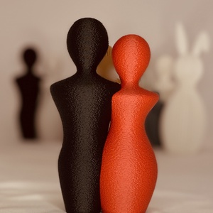 Statuie 3D barbat-femeie de dimensiuni mari, Casa & Stil de viata, Decoratiuni de casa, Decoratiuni de masa si rafturi, Decoratiuni de masa, Altele, ARTYNOS