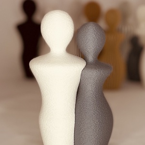 Statuie 3D bărbat-femeie de dimensiuni mari - casă & stil de viață - decorațiuni de casă - decorațiuni de masă și rafturi - decorațiuni de masă - Artynos.ro