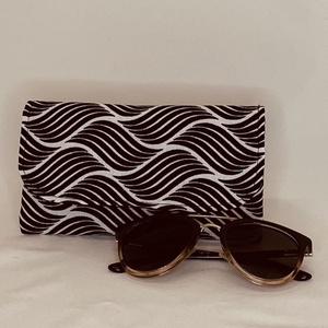 Husa de ochelari din panza cu model , Genti si portofele, Portofele, huse, suporturi, Suport de ochelari, Cusatura, ARTYNOS