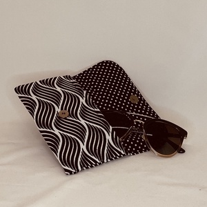 Husă de ochelari din pânză cu model  - genți și portofele - portofele, huse, suporturi - suport de ochelari - Artynos.ro