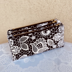 Geantă de toaletă cu model, format din 3 piese, portofel - genți și portofele - genți cosmetice - Artynos.ro