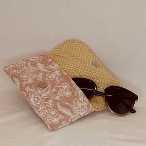 Husă de ochelari din pânză cu model  - genți și portofele - portofele, huse, suporturi - suport de ochelari - Artynos.ro