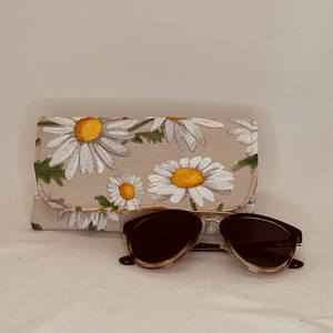 Husa de ochelari din panza cu model , Genti si portofele, Portofele, huse, suporturi, Suport de ochelari, Cusatura, ARTYNOS