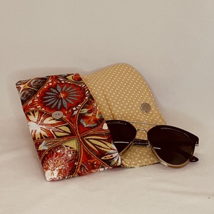 Husă de ochelari din pânză cu model  - genți și portofele - portofele, huse, suporturi - suport de ochelari - Artynos.ro