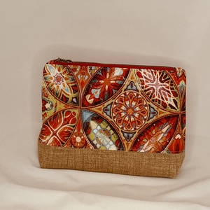 Nesessian A5 , Genti si portofele, Genti cosmetice, Cusatura, Batista cu fermoar, captusita cu bumbac, fabricata din in decorativ si panza din bumbac 100%, cu bu..., ARTYNOS