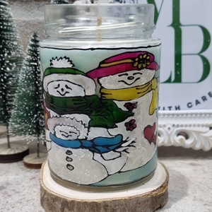 Borcan Familie Oameni de Zapada - casă & stil de viață - lumânări, parfumuri, arome - ceară parfumată - Artynos.ro