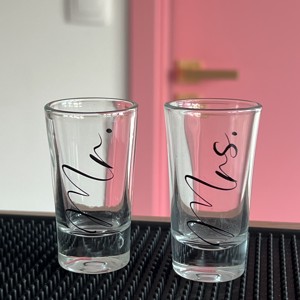 Set de pahare pentru domnul si doamna, pentru nunta, , , ARTYNOS