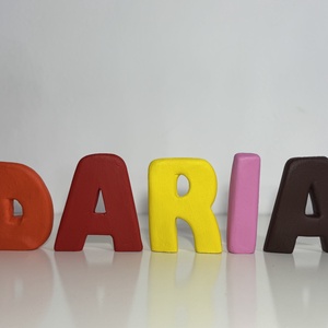 Nume din lut - casă & stil de viață - accesorii de grădină - plăcuțe cu nume  - Artynos.ro