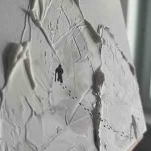 DU-MĂ LA MUNTE / Tablou structural 3D in relief handmade - casă & stil de viață - decorațiuni de casă - picturi murale - tablouri/picturi pe pânză - Artynos.ro