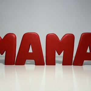 Mama / litere din lut - Artynos.ro