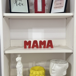 Mama / litere din lut - casă & stil de viață - accesorii de grădină - plăcuțe cu nume  - Artynos.ro