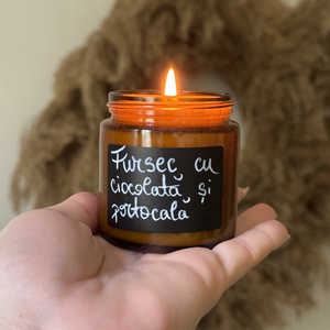 Lumanare non-toxica din ceara de soia cu esenta naturala 100%, Casa & Stil de viata, Lumanari, parfumuri, arome, Lumanari artizanale, Lumanare si fabricarea lumanarilor, ARTYNOS