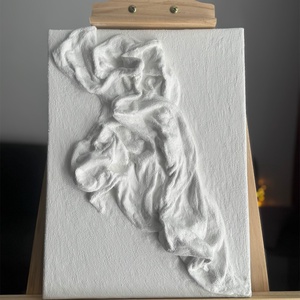 VOLUME /  Tablou handmade sculptural in relief 3d texturat - Artynos.ro