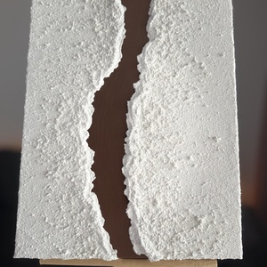 RIFT /  Tablou handmade sculptural in relief 3d texturat - casă & stil de viață - decorațiuni de casă - picturi murale - tablouri/picturi pe pânză - Artynos.ro