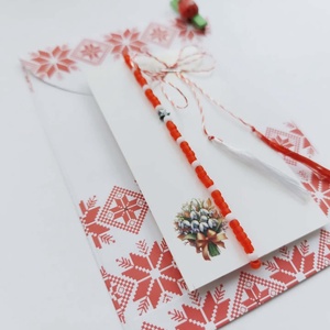 Brățară mărțișor cu hematit și mărgele toho - bijuterii - brățări - brățări din pietre semiprețioase - Artynos.ro