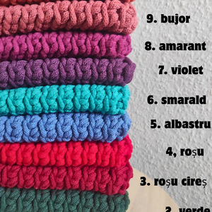 Suport de telefon croșetat în culori la alegere - curea transversală pentru telefoane mobile - genți și portofele - portofele, huse, suporturi - husă telefon - Artynos.ro