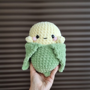 Jucarie porumb crosetata manual din fir moale -jucarie handmade unicat, Jucarii si echipamente pentru copii, Plusuri, Legume, fructe de plus, Crosetat, ARTYNOS