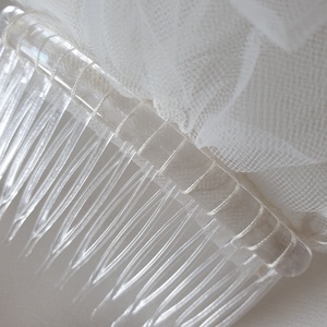 FTY51/52 - 1 rétegű szegetlen menyasszonyi fátyol 300x150cm - hófehér és ekrü - accesorii nuntă - accesorii de nuntă - voal mirese - Artynos.ro