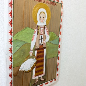 Sf.Mucenita Filofteia - arte vizuale și accesorii  - picturi - pictură acrilică - Artynos.ro