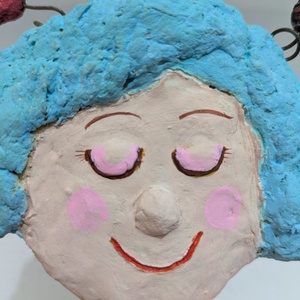 Decoratiune papier maché - arte vizuale și accesorii  - sculptură - sculpturi și figurine din ceramică - Artynos.ro