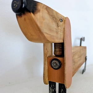 Sweet teckel, Arte vizuale si accesorii , Sculptura, Statuie lemn, Prelucrarea lemnului, ARTYNOS