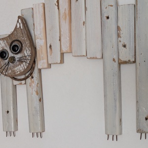 Pisica speriata - casă & stil de viață - accesorii pentru decorat casa - decorațiuni de pereți, decorațiuni suspendate - decorațiuni perete, macramé - Artynos.ro
