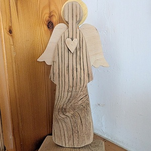 Inger din lemn reciclat. - crăciun - cadouri de moș crăciun - cadouri de moș crăciun - Artynos.ro