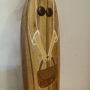 Figurina lemn - arte vizuale și accesorii  - sculptură - statuie lemn - Artynos.ro