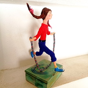 Fetita cu coarda - casă & stil de viață - echipament pentru camera copiilor - decorațiuni de cameră - Artynos.ro