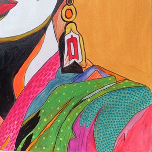 Frida - arte vizuale și accesorii  - picturi - pictură acrilică - Artynos.ro