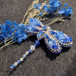 Brosa Libelula - bijuterii - broșe - Artynos.ro