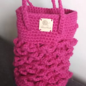 Geantă croșetată - genți și portofele - rucsacuri - mini rucsacuri - Artynos.ro