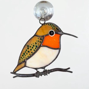 Mica pasare colibri in fereastra, , , ARTYNOS