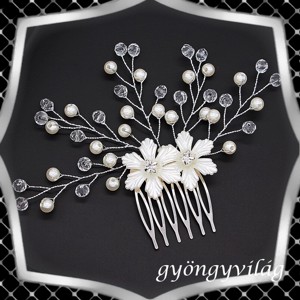 Bijuterii, ornamente pentru par, catarame pentru par: nunta, mireasa, ornament casual pentru par ES-H-FÉ05e alb, Accesorii nunta, Ornamente de par de nunta, Ornamente de par mireasa, , ES-H-FÉ05e alb

Ornament de par realizat din perle de culoare alba, flori din rasina si sarma de bi..., ARTYNOS