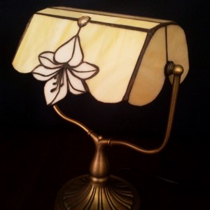 Lily tiffany set; lămpi și cutie de bijuterii -  - Artynos.ro