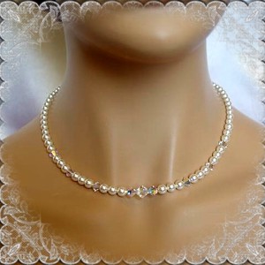 Nunta, colier de mireasa, cristale swarovski SL-ESW03-1, , , ARTYNOS