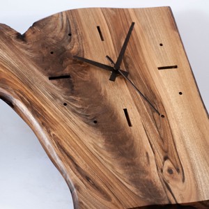 Ceas de perete din lemn, ceas din lemn rustic -  - Artynos.ro