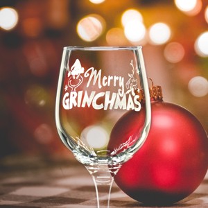 Pahar gravat de Craciun cu inscriptie amuzanta, , , ARTYNOS