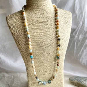 Colier mineral pentru femei Amazonite, bijuterii minerale, , , ARTYNOS