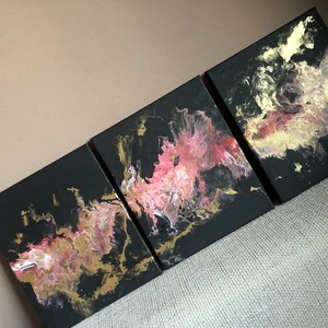 Set Tablouri pouring - casă & stil de viață - accesorii pentru decorat casa - picturi murale - panouri și tablouri, panouri decorative - Artynos.ro