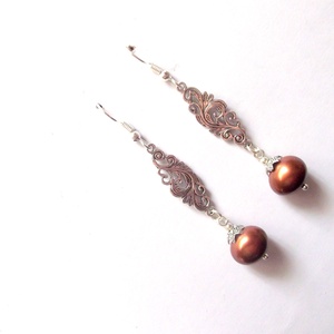 cercei perle naturale 44326 - Artynos.ro