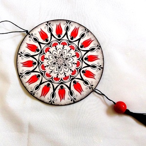 ornament pe lemn mandala 43385, Casă & Stil de viață, Accesorii pentru decorat casa, Decorațiuni de pereți, decorațiuni suspendate, Decorațiuni perete, macramé, Decoupage, transfer și tehnici șervețel, ARTYNOS