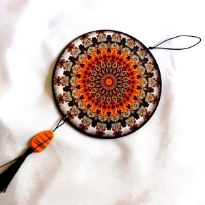 ornament pe lemn mandala 43300, Casă & Stil de viață, Accesorii pentru decorat casa, Decorațiuni de pereți, decorațiuni suspendate, Decorațiuni suspendate, Decoupage, transfer și tehnici șervețel, ARTYNOS