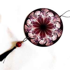 ornament pe lemn mandala 43301, Casă & Stil de viață, Accesorii pentru decorat casa, Decorațiuni de pereți, decorațiuni suspendate, Decorațiuni suspendate, Decoupage, transfer și tehnici șervețel, ARTYNOS