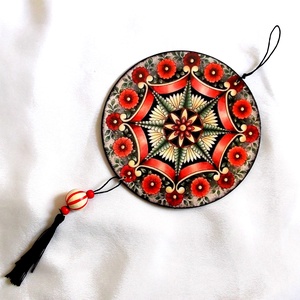 ornament pe lemn mandala 43297, Casă & Stil de viață, Accesorii pentru decorat casa, Ornamente, Decoupage, transfer și tehnici șervețel, ARTYNOS