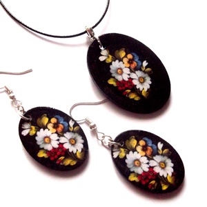 set bijuterii lemn 42302 - Artynos.ro