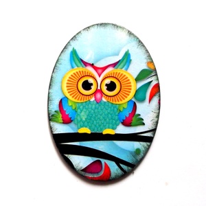 Magnet frigider cu bufnita 41849, Casă & Stil de viață, Accesorii pentru echipamente de bucătărie, Decorații de bucătărie, Magneți de frigider, Decoupage, transfer și tehnici șervețel, ARTYNOS